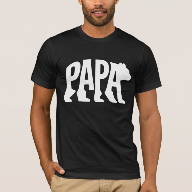 Papa Bär T-Shirt (Vorderseite)