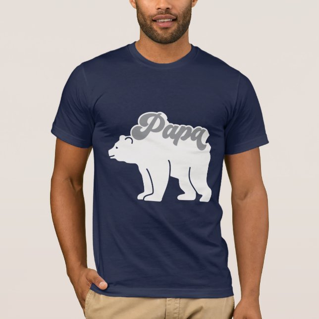Papa Bär T-Shirt (Vorderseite)