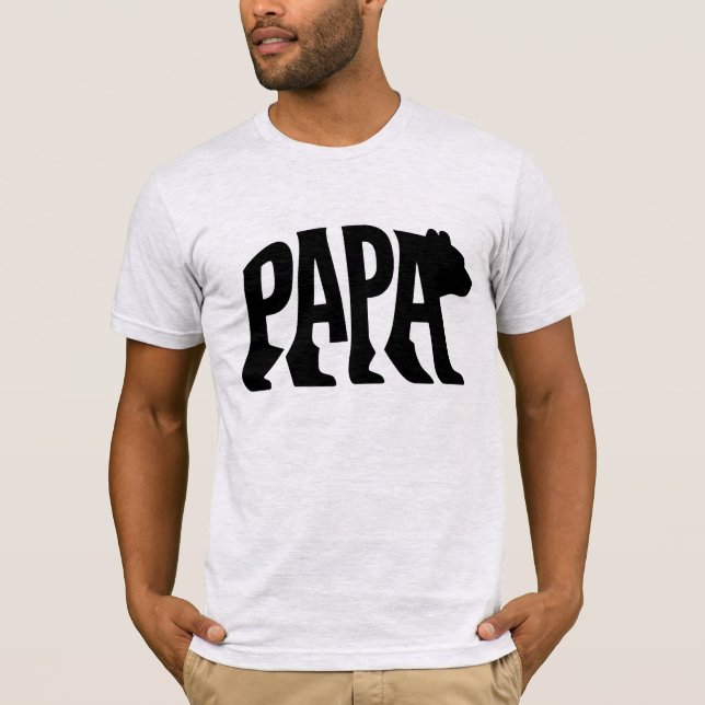Papa Bär T-Shirt (Vorderseite)
