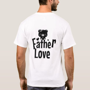 Papa Bär T-Shirt – Beschützer & Führer Süßer Pan