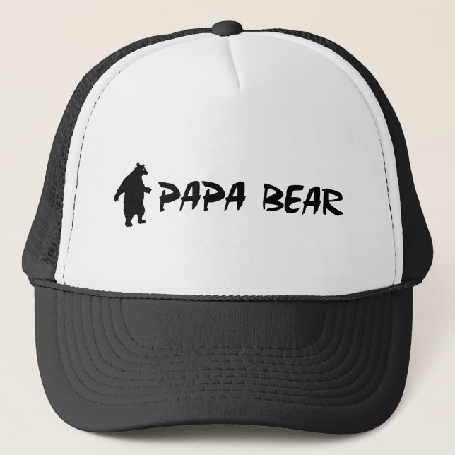Papa-Bär Truckerkappe (Vorderseite)