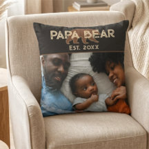 Papa Bär Vater Jahr Gegründet Foto Schwarz
