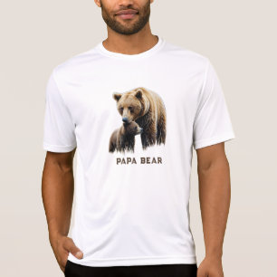 *~* PAPA BÄR Vatertagsgeschenk Cub AP86 T-Shirt
