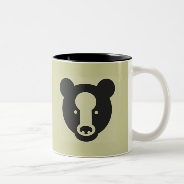 PAPA-BÄR ZWEIFARBIGE TASSE (Rechts)
