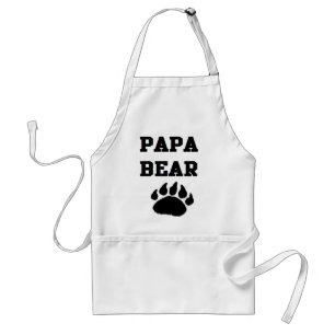 Papa-Bären-VATER des Vaters NEU VATER BABY DADDY  Schürze