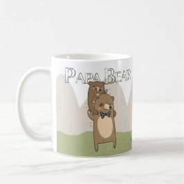 Papa-Bärn-Geschenk-Tasse, der Vatertag oder Kaffeetasse