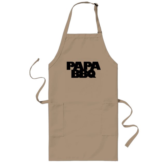 Papa BBQ Lange Schürze (Vorne)