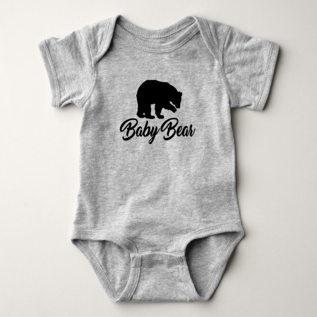PAPA BEAR BABY BABY VATER SON GIFT BABY STRAMPLER (Vorderseite)
