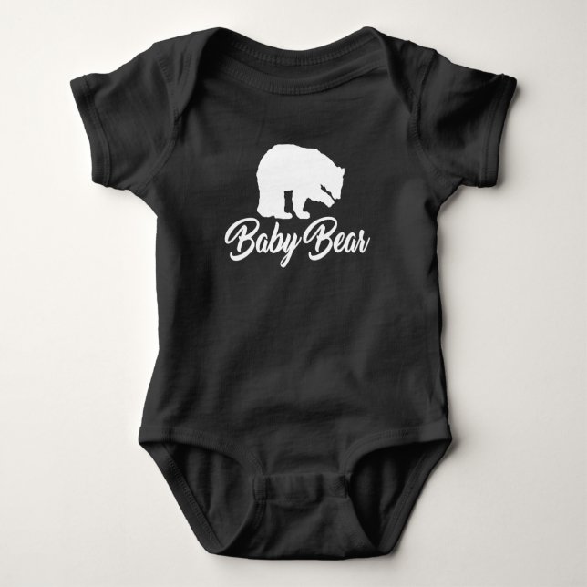 PAPA BEAR BABY BABY VATER SON GIFT BABY STRAMPLER (Vorderseite)