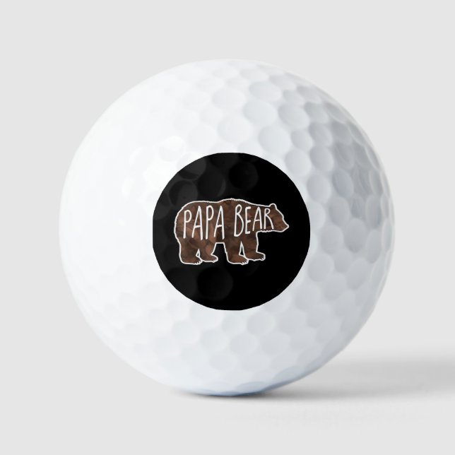 Papa Bear Classic Golfball (Vorderseite)
