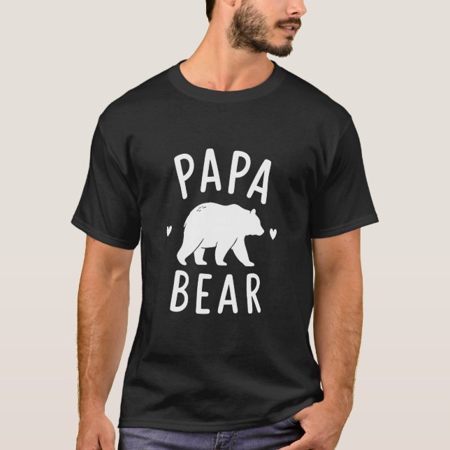 Papa Bear T-Shirt (Vorderseite)