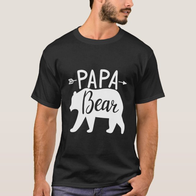 Papa Bear T-Shirt (Vorderseite)