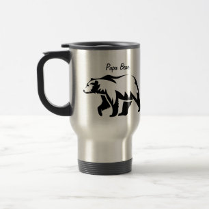 Papa Bear Travel Mug Reisebecher