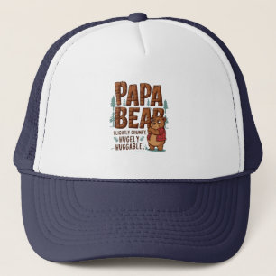 Papa Bear Vibes - leicht grimmig, unglaublich häss Truckerkappe