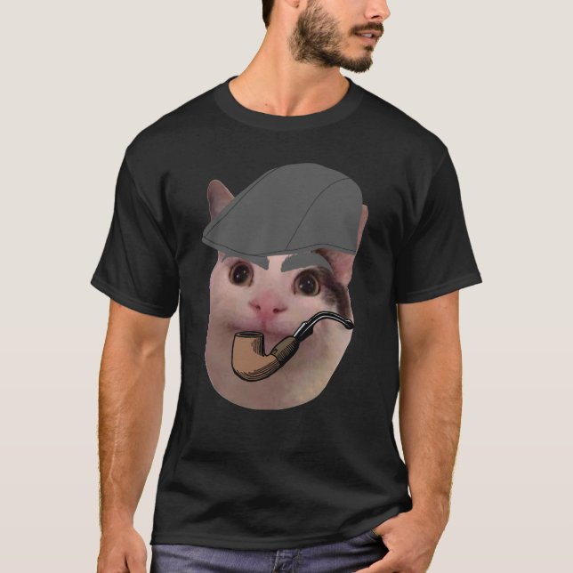 Papa Beluga Cat T-Shirt (Vorderseite)