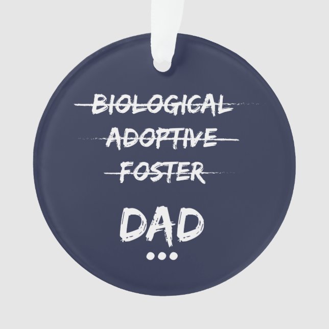 … Papa biologique, adoptif, adoptif (devant)