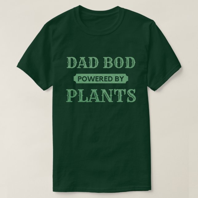Papa Bod Poussé Par T-Shirt Parties scintillant Pl (Design devant)