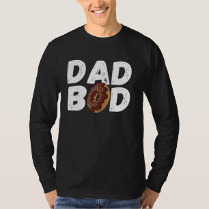 Papa Bod Tshirt Funny Donut Daddy Gym Tee