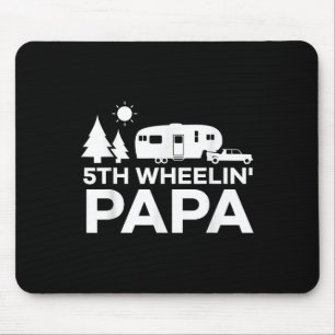 Papa Camping 5th Wheel Wohnwagen Rv Urlaub Geschen Mousepad