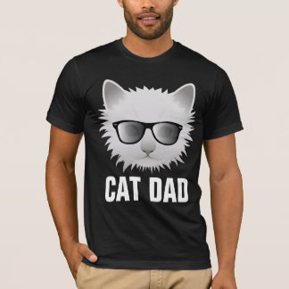 PAPA CHAT T-SHIRT DRÔLE