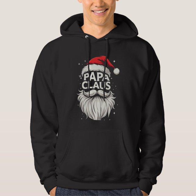 Papa Claus Hoodie (Vorderseite)