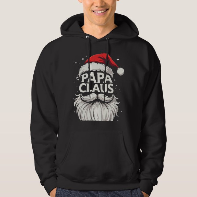 Papa Claus Hoodie (Vorderseite)