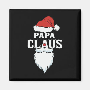 Papa Claus Santa Christmas Magnet