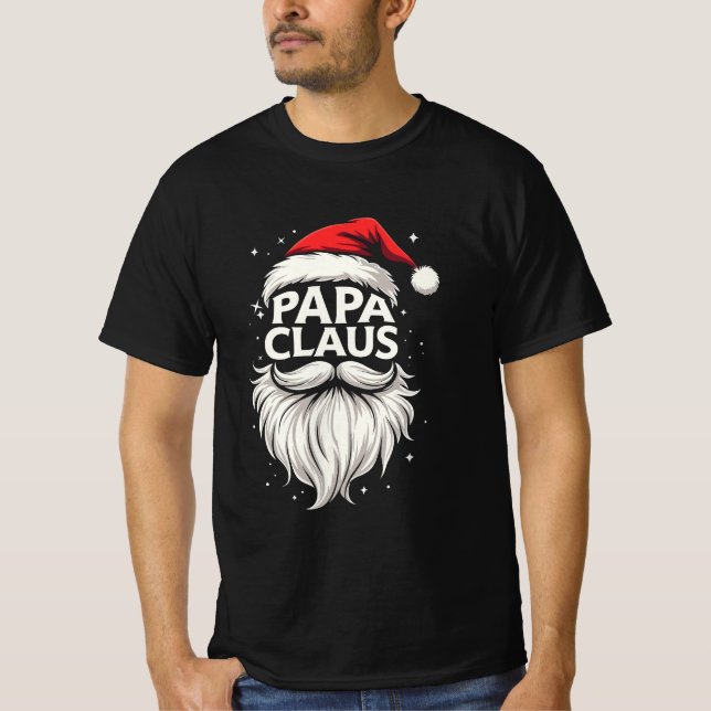 Papa Claus T-Shirt (Vorderseite)