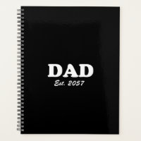 Papa Custom Est date moderne typographie noir