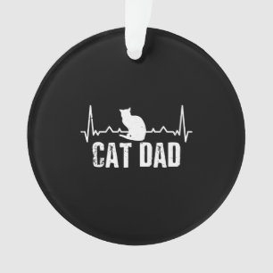 Papa de chat pour fête des pères   Cat Retro Produ