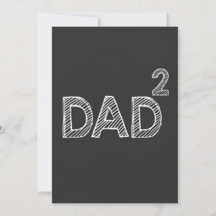 Papa De Deux Enfants Drôle Papa De 2 Carte Fête de