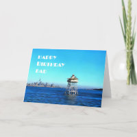 Papa de joyeux anniversaire au-dessus de carte de