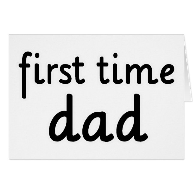 Papa de première fois (Devant horizontal)