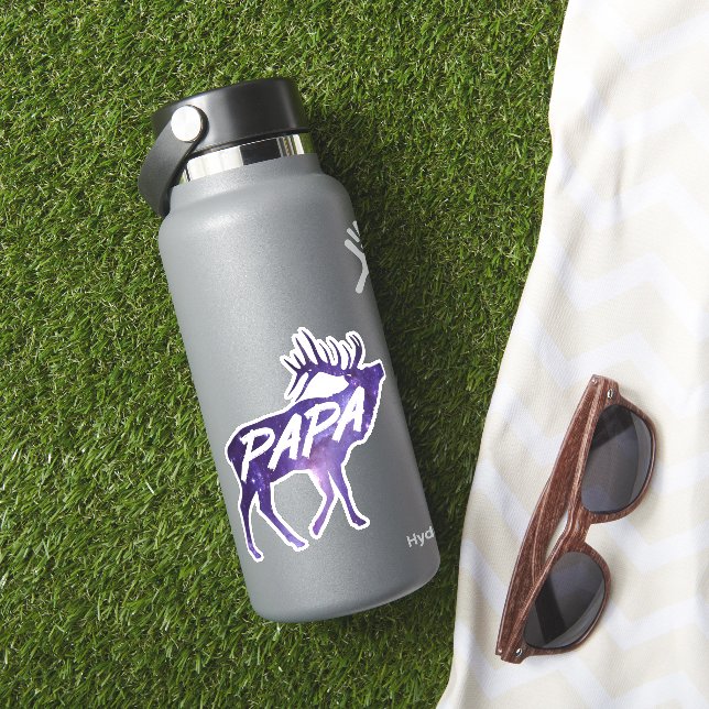 Papa Deer Sticker (HydroFlask Insitu)
