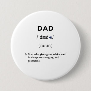 Papa-Definitionskreis Button