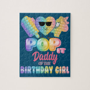 Papa der Geburtstags-Pop es Girl Bday Party Funny