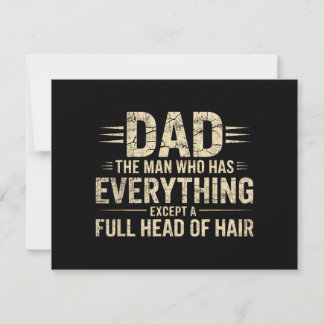 Papa, der Mann, der alles hat, außer einer vollen