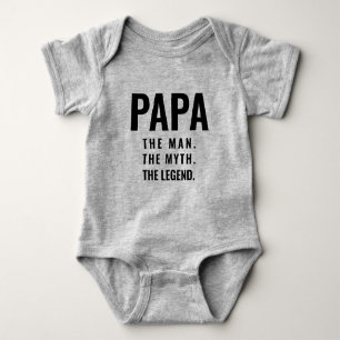 PAPA. DER MANN. DER MYTH. DIE LEGENDE. BABY STRAMPLER