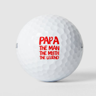 PaPa der Mann der Mythos der Legende Golfball