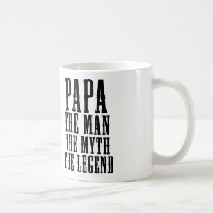 Papa der Mann, der Mythos der Legende Kaffeetasse