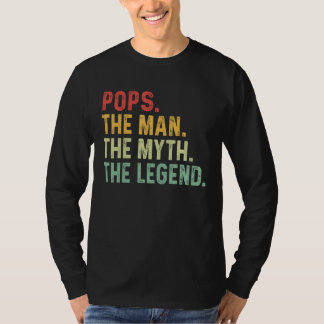 Papa Der Mann Der Mythos Der Legende Vatertag Gesc T-Shirt