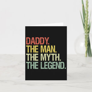 Papa der Mann, der Mythos, die legendären Väter ge Karte