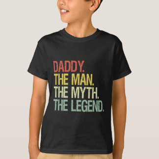 Papa der Mann, der Mythos, die legendären Väter ge T-Shirt