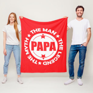 Papa. Der Mann. Der Mythos. Die Legende. Fleecedecke