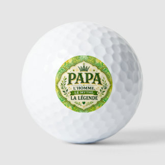 Papa, der Mann, der Mythos, die Legende Golfball