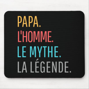 Papa der Mann der Mythos die Legende Mousepad