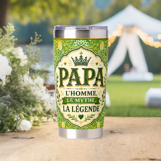 Papa, der Mann, der Mythos, die Legende Thermobecher
