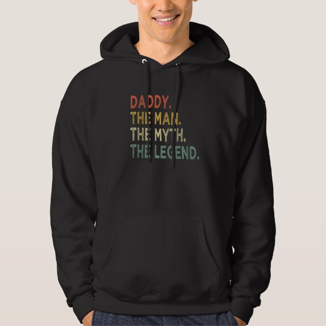 Papa der Mann der Mythos Legende Vater des Vaters  Hoodie (Vorderseite)