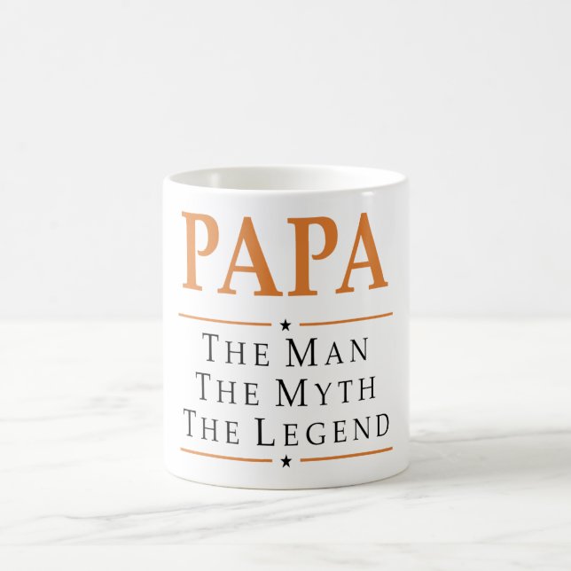Papa Der Mensch Der Mythos Die legendäre Tasse (Mittel)