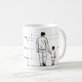 Papa Der Ursprüngliche Masterplan | Lustiger Papa Kaffeetasse
